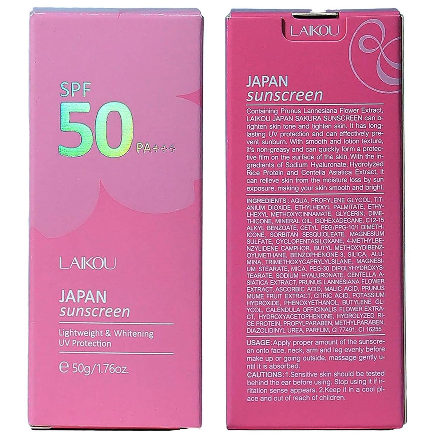 Japan Sunscreen SPF 50 Bloqueador Solar Japones Sunscreen for Face Japanese Sunscreen SPF PA+++ Rosada Sunscreen Essence Cream 50G Moisturizing Cosmetics Skin Care Products (3)