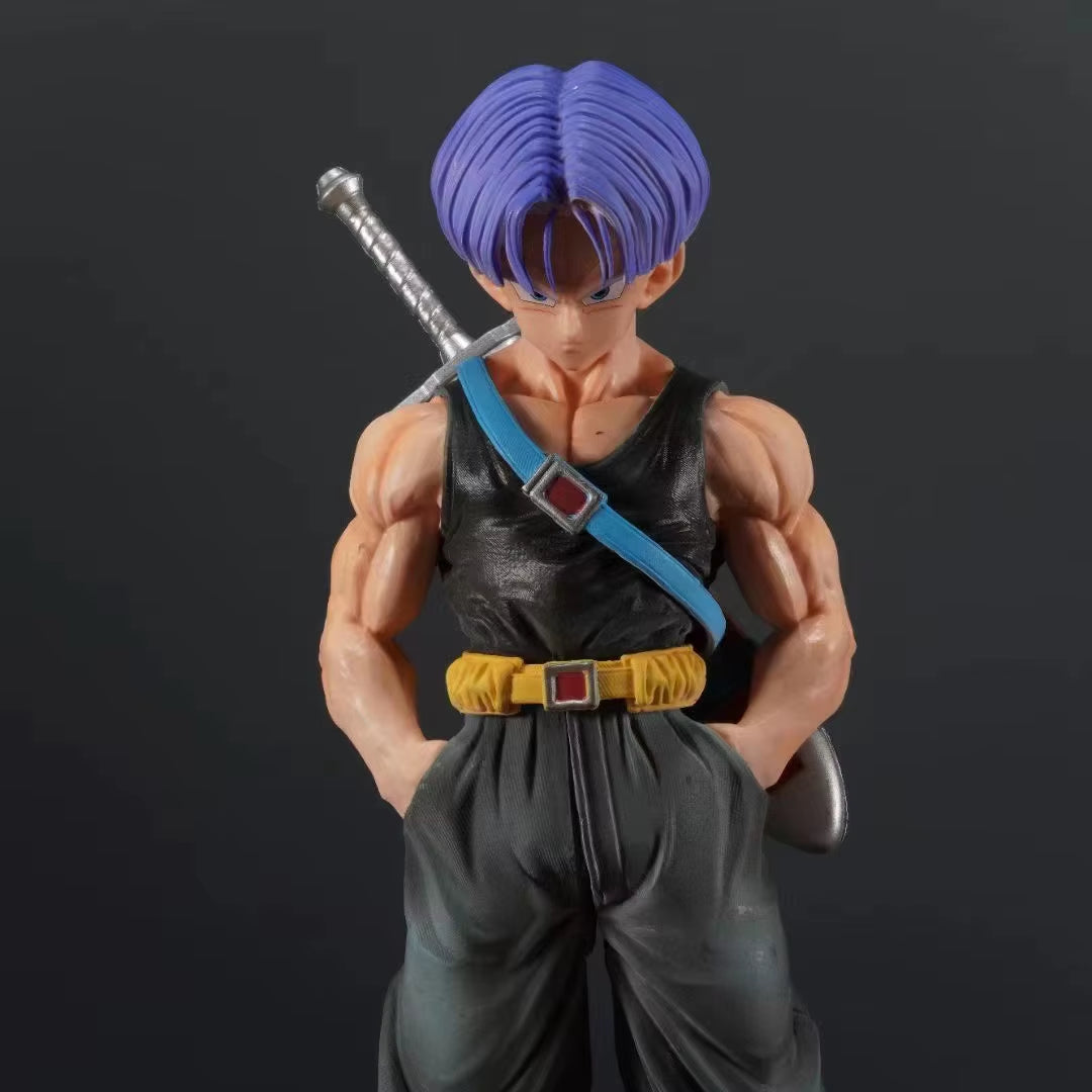 26Cm Dragon Ball Z Trunks Anime Figure Super Saiyan Trunks Figure Future Pvc Model Statue Doll Collection Decoration Toys Gift