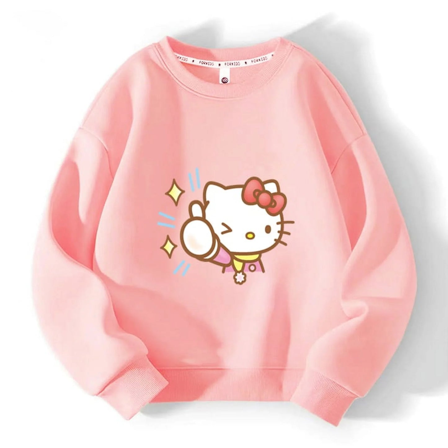 Autumn Cinnamoroll Sanrio Kawaii My Melody Hello Kitty Anime Children Hoodie Clothing Cute Cartoon Kuromi T Shirt Toys for Kids