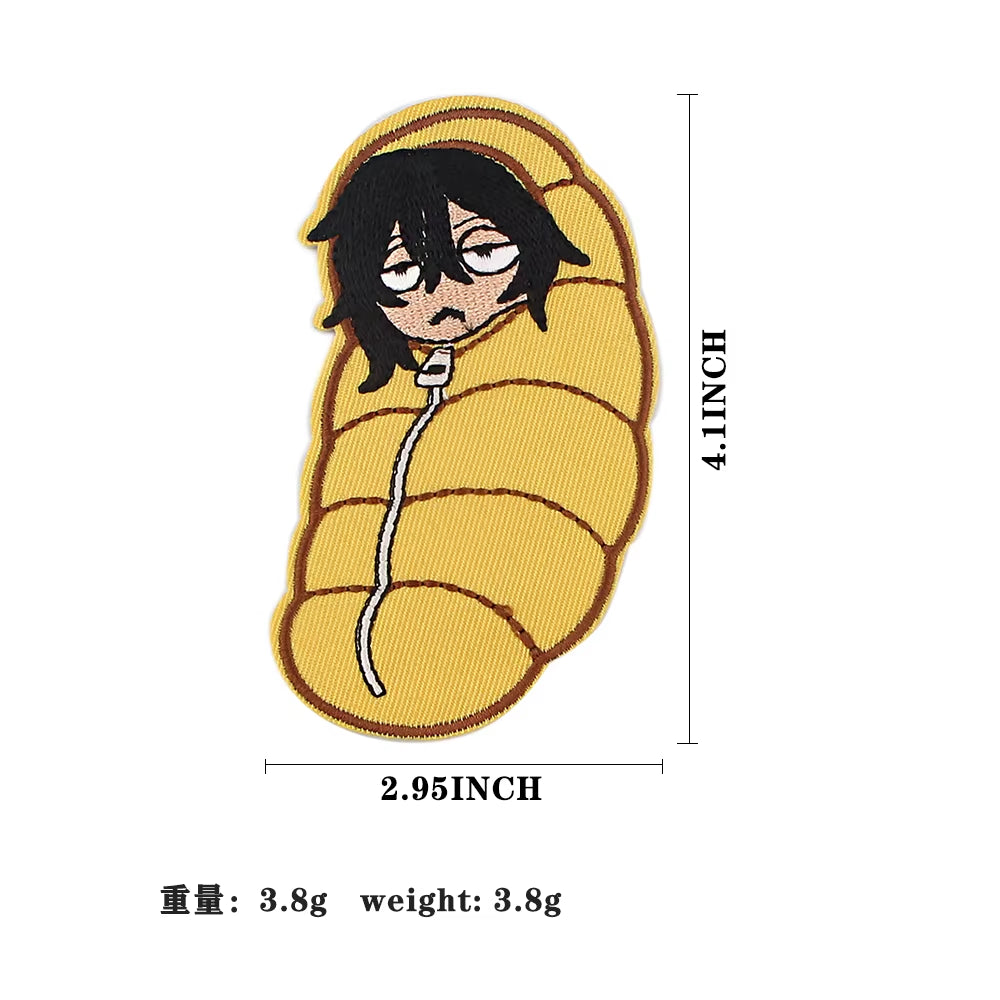 Patches for Clothing Anime Badges Embroidery Appliques Child Clothing Accessories