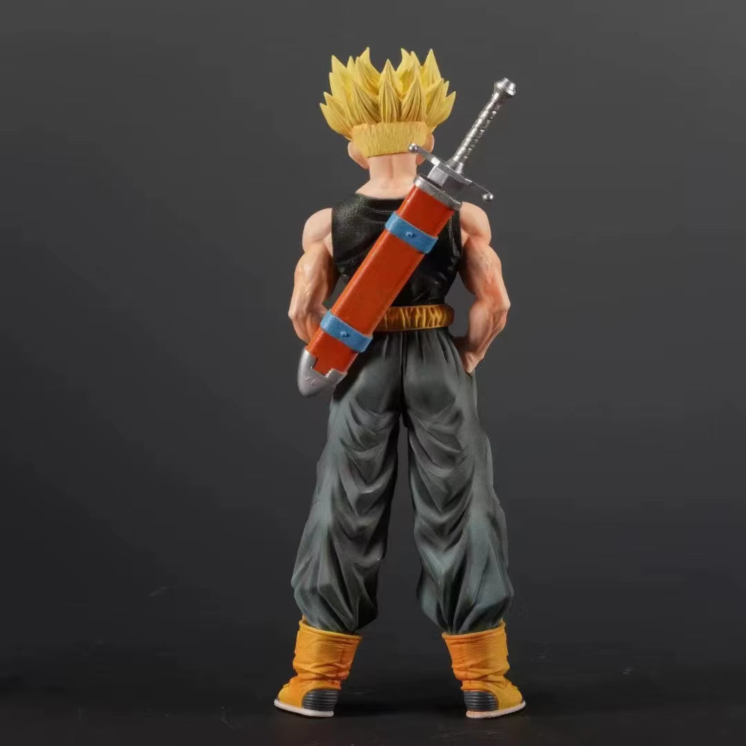 26Cm Dragon Ball Z Trunks Anime Figure Super Saiyan Trunks Figure Future Pvc Model Statue Doll Collection Decoration Toys Gift