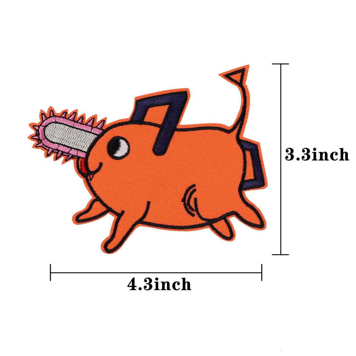 Patches for Clothing Anime Badges Embroidery Appliques Child Clothing Accessories