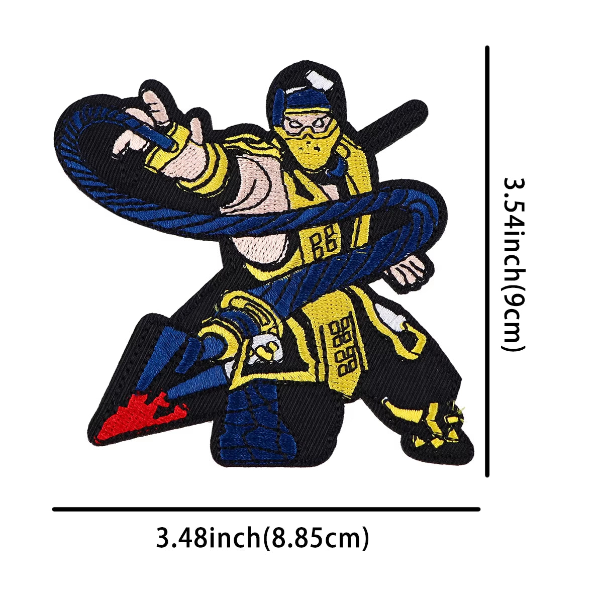 Patches for Clothing Anime Badges Embroidery Appliques Child Clothing Accessories