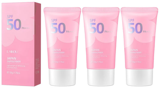 Japan Sunscreen SPF 50 Bloqueador Solar Japones Sunscreen for Face Japanese Sunscreen SPF PA+++ Rosada Sunscreen Essence Cream 50G Moisturizing Cosmetics Skin Care Products (3)