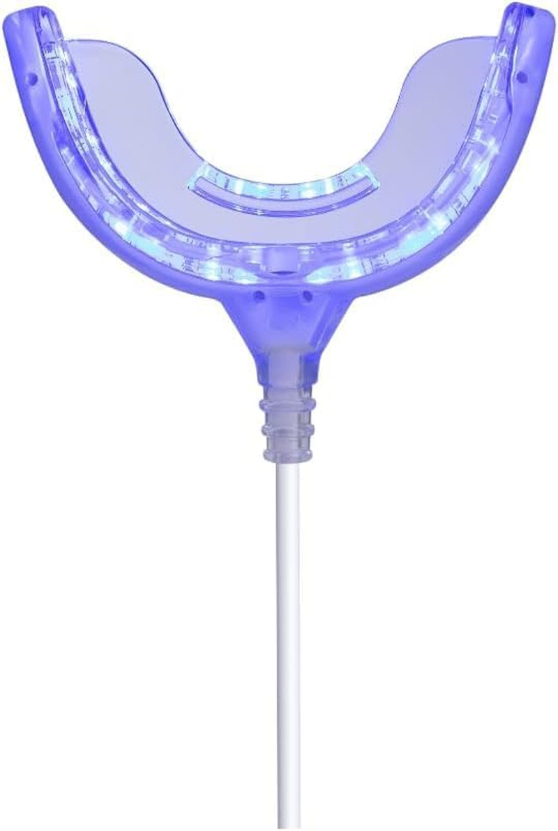 Teeth Whitening Accelerator Light, 32X Blue LED Light Mouth Tray Teeth Whitening Enhancer Light Trays Connected with Iphone/Android/Usb for Home Use
