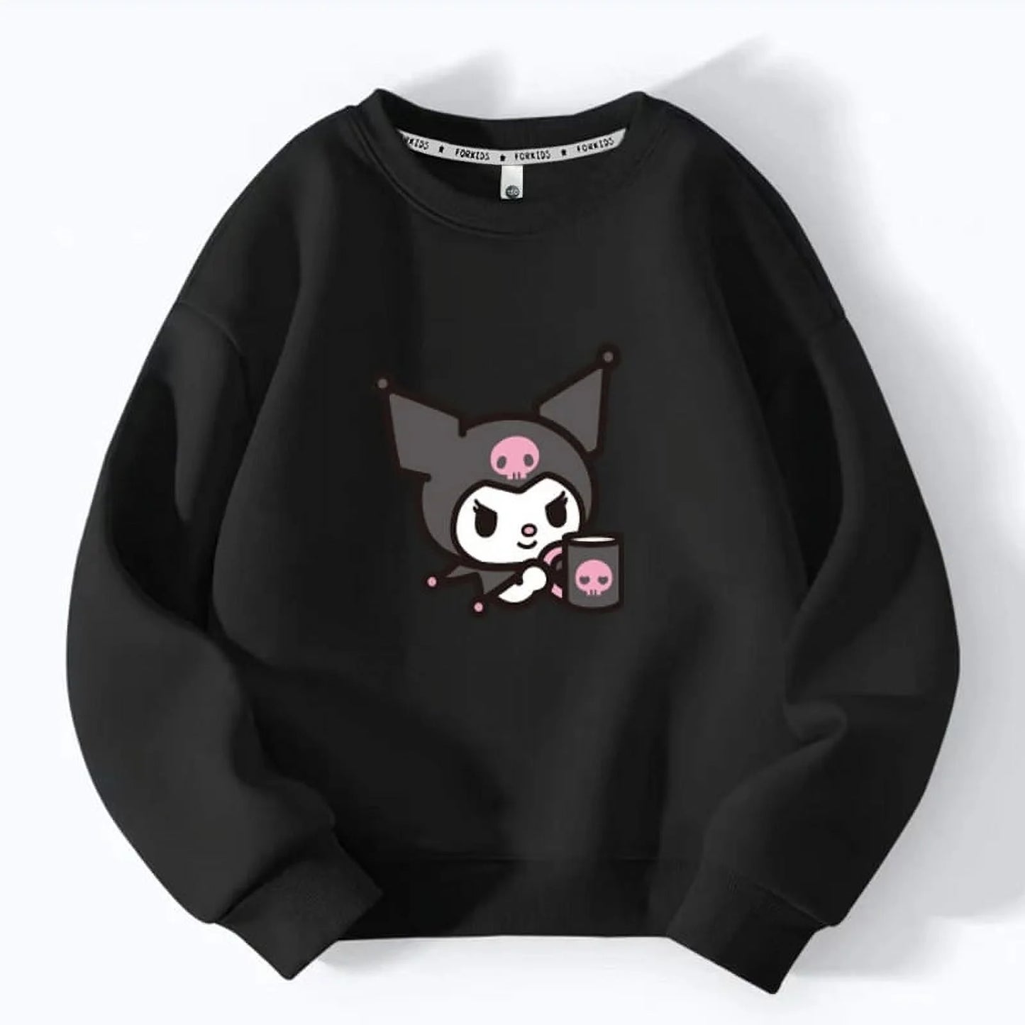 Autumn Cinnamoroll Sanrio Kawaii My Melody Hello Kitty Anime Children Hoodie Clothing Cute Cartoon Kuromi T Shirt Toys for Kids