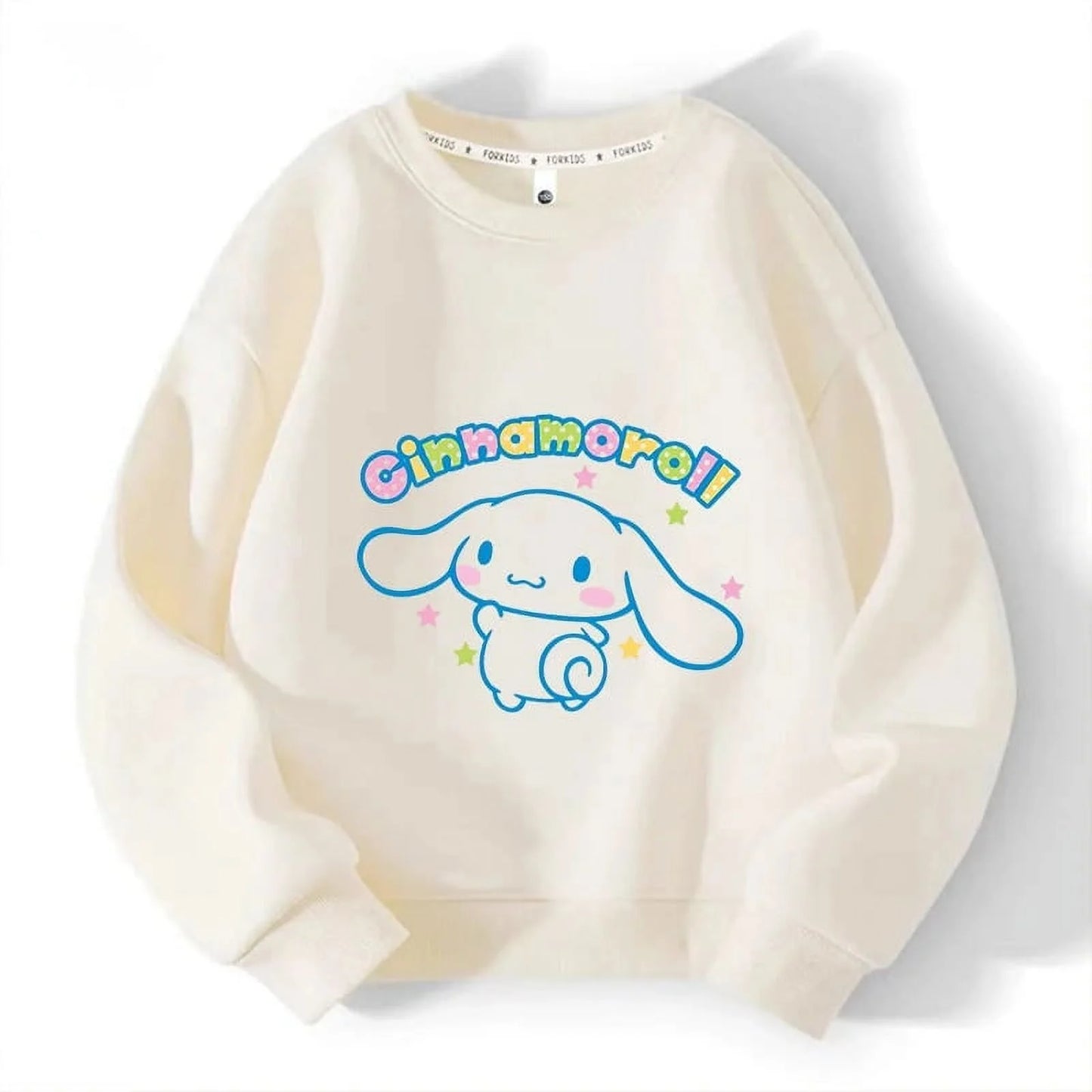 Autumn Cinnamoroll Sanrio Kawaii My Melody Hello Kitty Anime Children Hoodie Clothing Cute Cartoon Kuromi T Shirt Toys for Kids