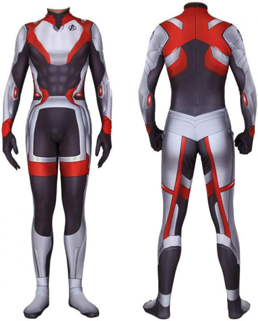Cosplaylife Endgame Bodysuit Lycra Fabric Space Suit (Male, XS)