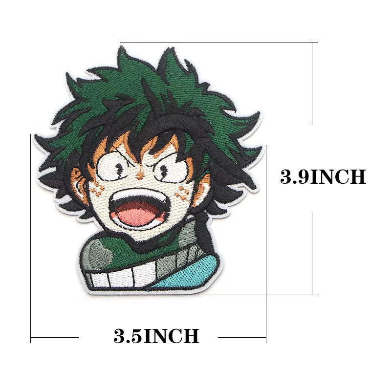 Patches for Clothing Anime Badges Embroidery Appliques Child Clothing Accessories