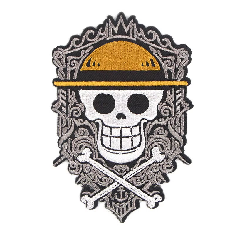 Patches for Clothing Anime Badges Embroidery Appliques Child Clothing Accessories