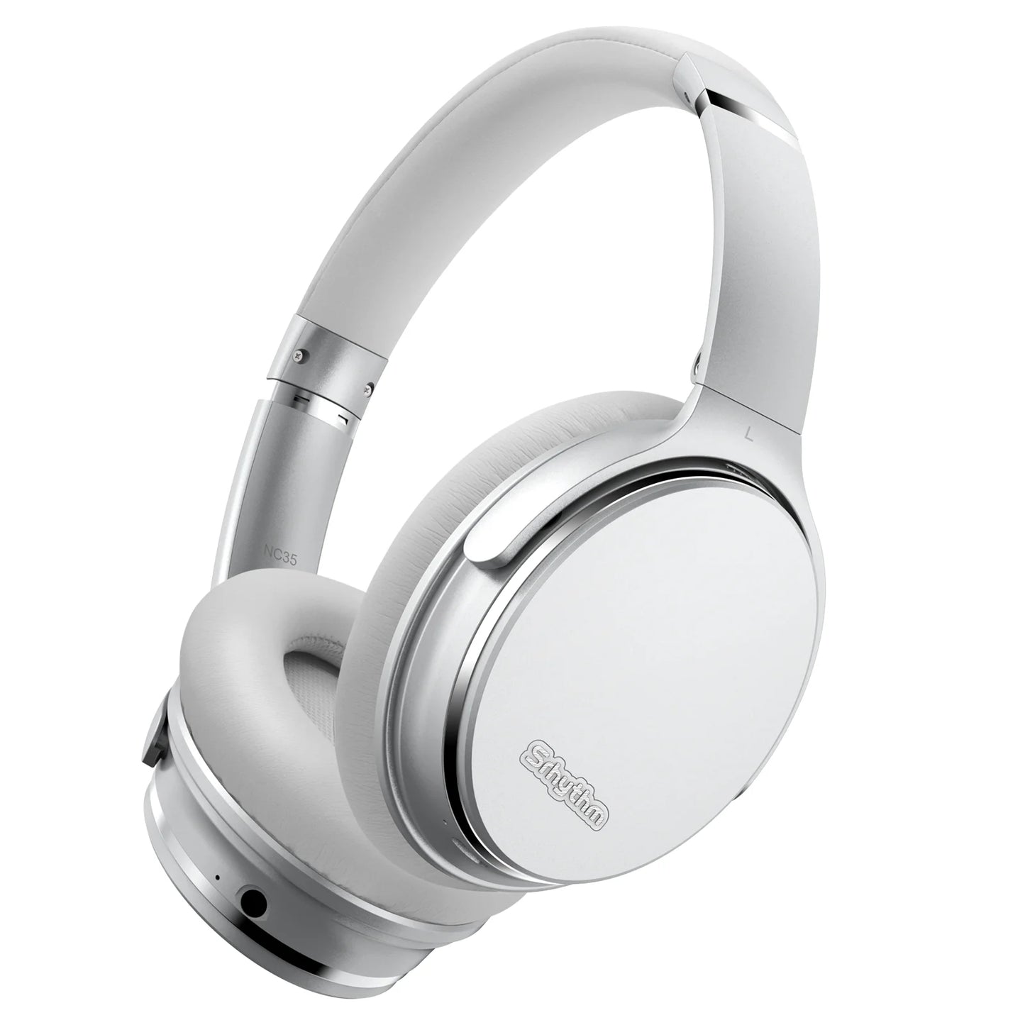 NC35 Noise Cancelling Headphones Wireless Bluetooth 5.3, Over-Ear Lightweight Headset with Microphones,50+ Hours’ Playtime