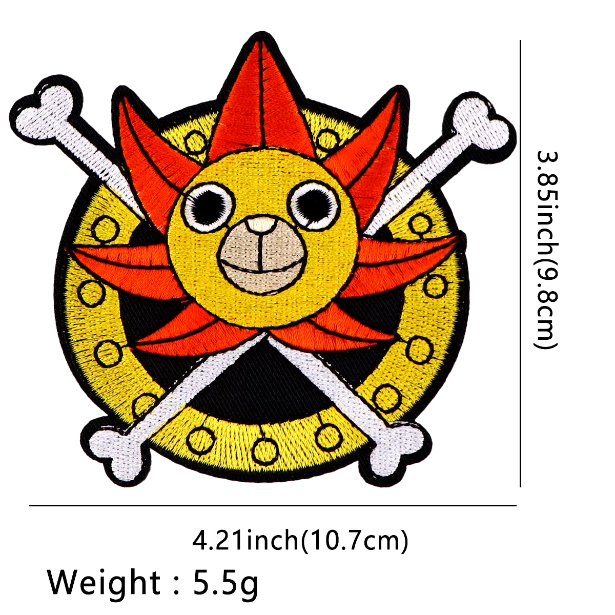 Patches for Clothing Anime Badges Embroidery Appliques Child Clothing Accessories