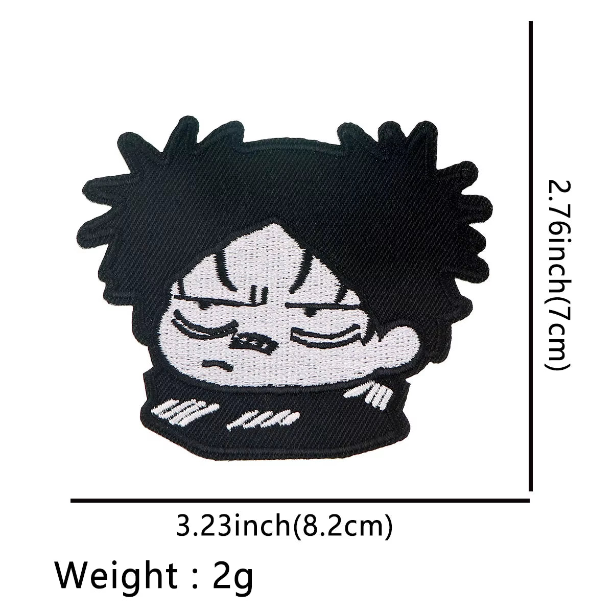 Patches for Clothing Anime Badges Embroidery Appliques Child Clothing Accessories