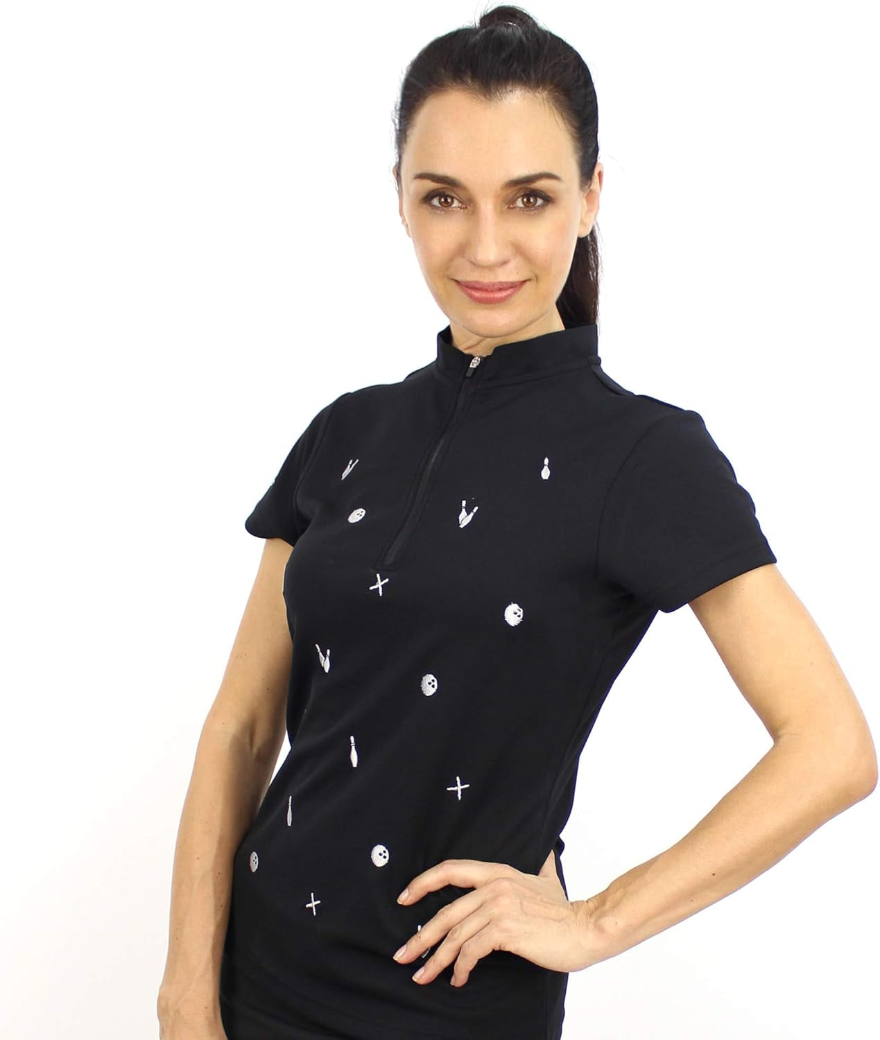 Women'S T-Shirts & Bowling Jersey - Athletic Shirts Women Tops, Short Sleeve Shirts for Women