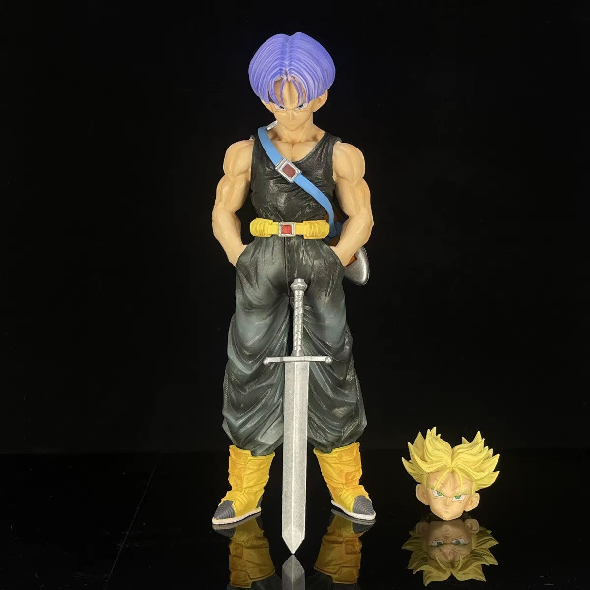 26Cm Dragon Ball Z Trunks Anime Figure Super Saiyan Trunks Figure Future Pvc Model Statue Doll Collection Decoration Toys Gift