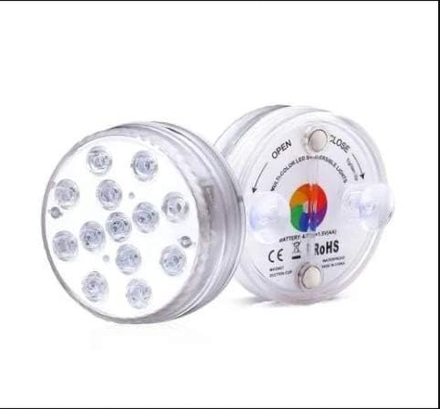 - Underwater 13 LED Lights for Spa, Pool, Bathtub, Hot Tub and Backyard | Multicolor with Remote