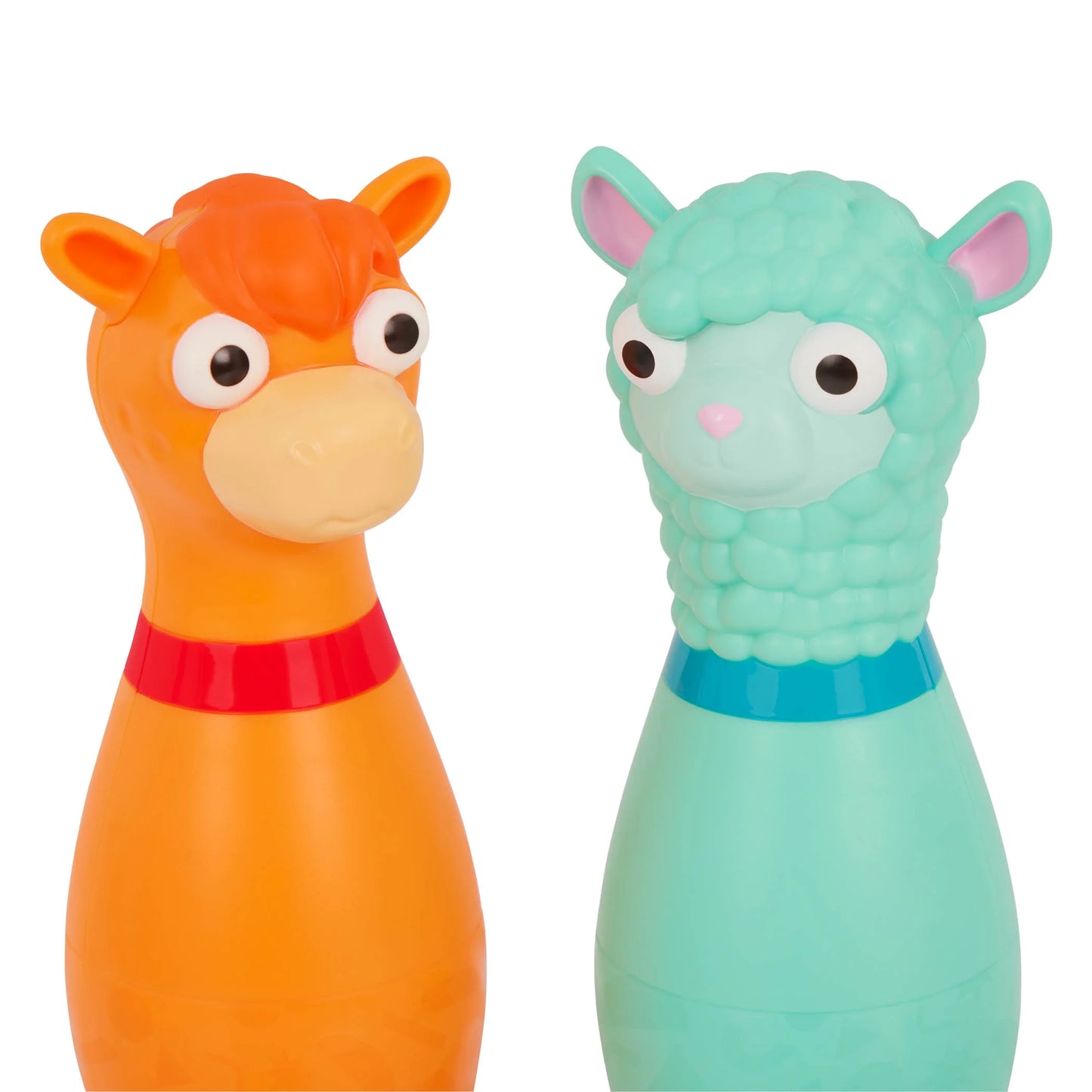 Barnyard Bowling Set with 6 Farm Animal Pins 2 Balls, Toddler and Preschool Toys