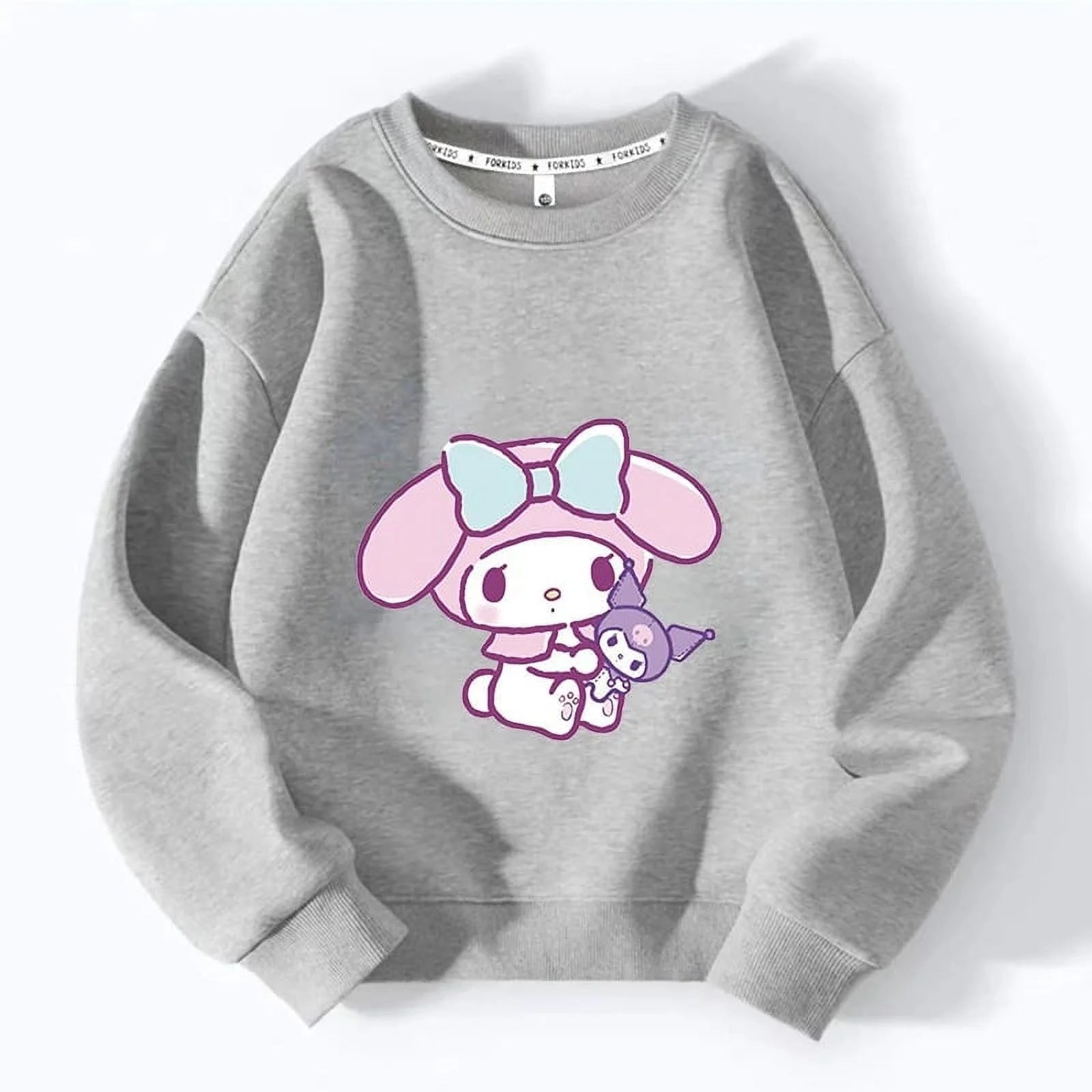 Autumn Cinnamoroll Sanrio Kawaii My Melody Hello Kitty Anime Children Hoodie Clothing Cute Cartoon Kuromi T Shirt Toys for Kids