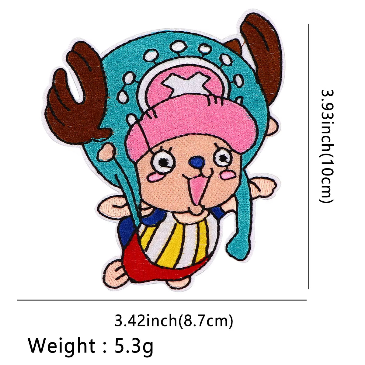 Patches for Clothing Anime Badges Embroidery Appliques Child Clothing Accessories