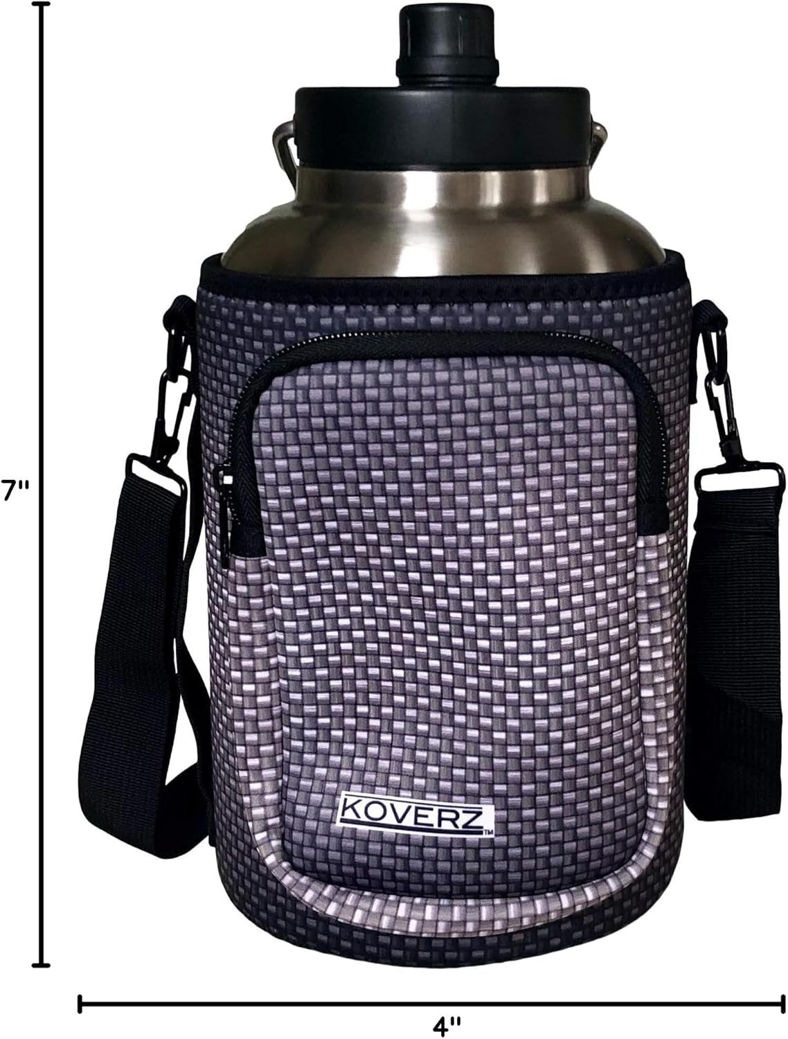 One Gallon Jug Carrier, Compatible with Yeti & RTIC One Gallon Jugs - Carbon Fiber