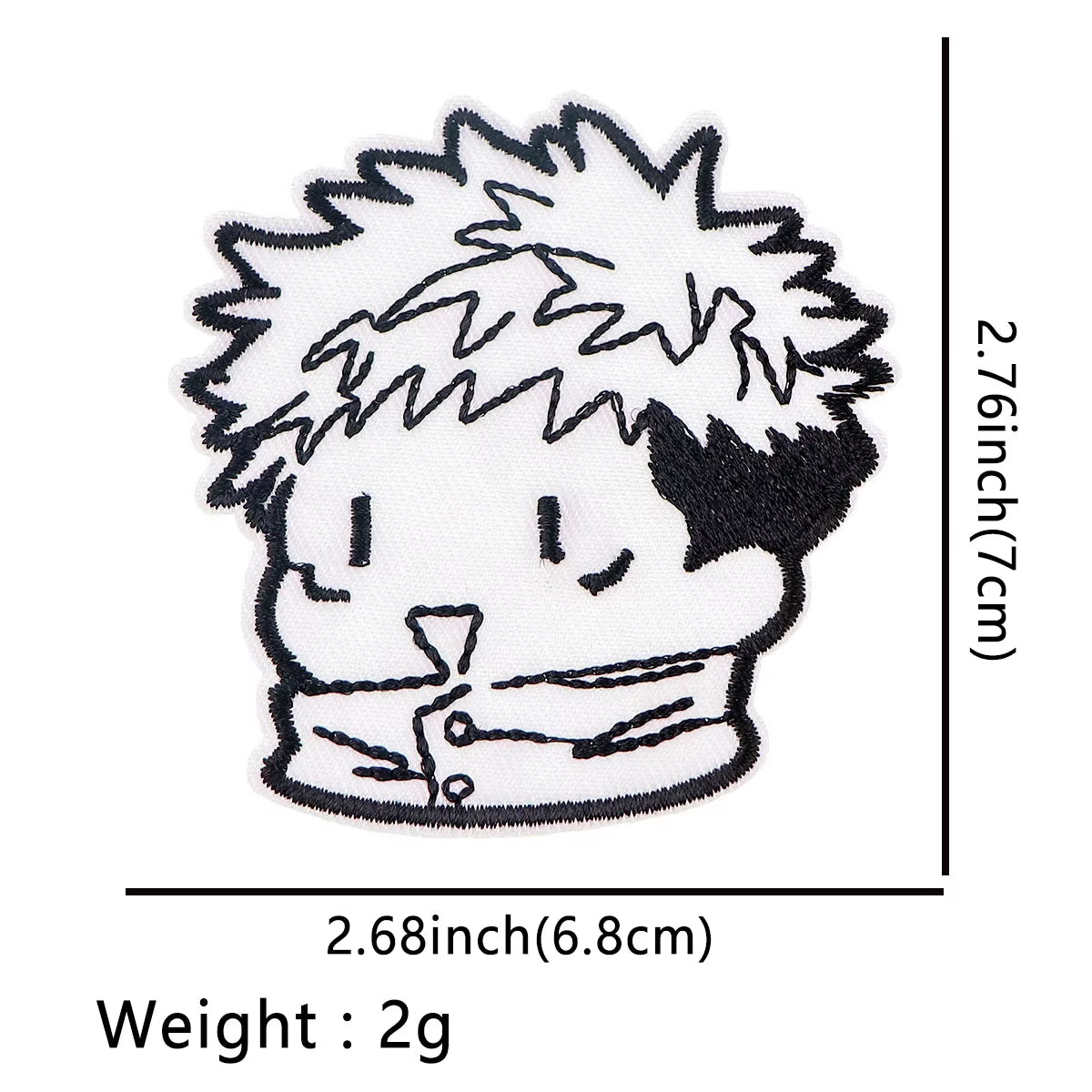 Patches for Clothing Anime Badges Embroidery Appliques Child Clothing Accessories