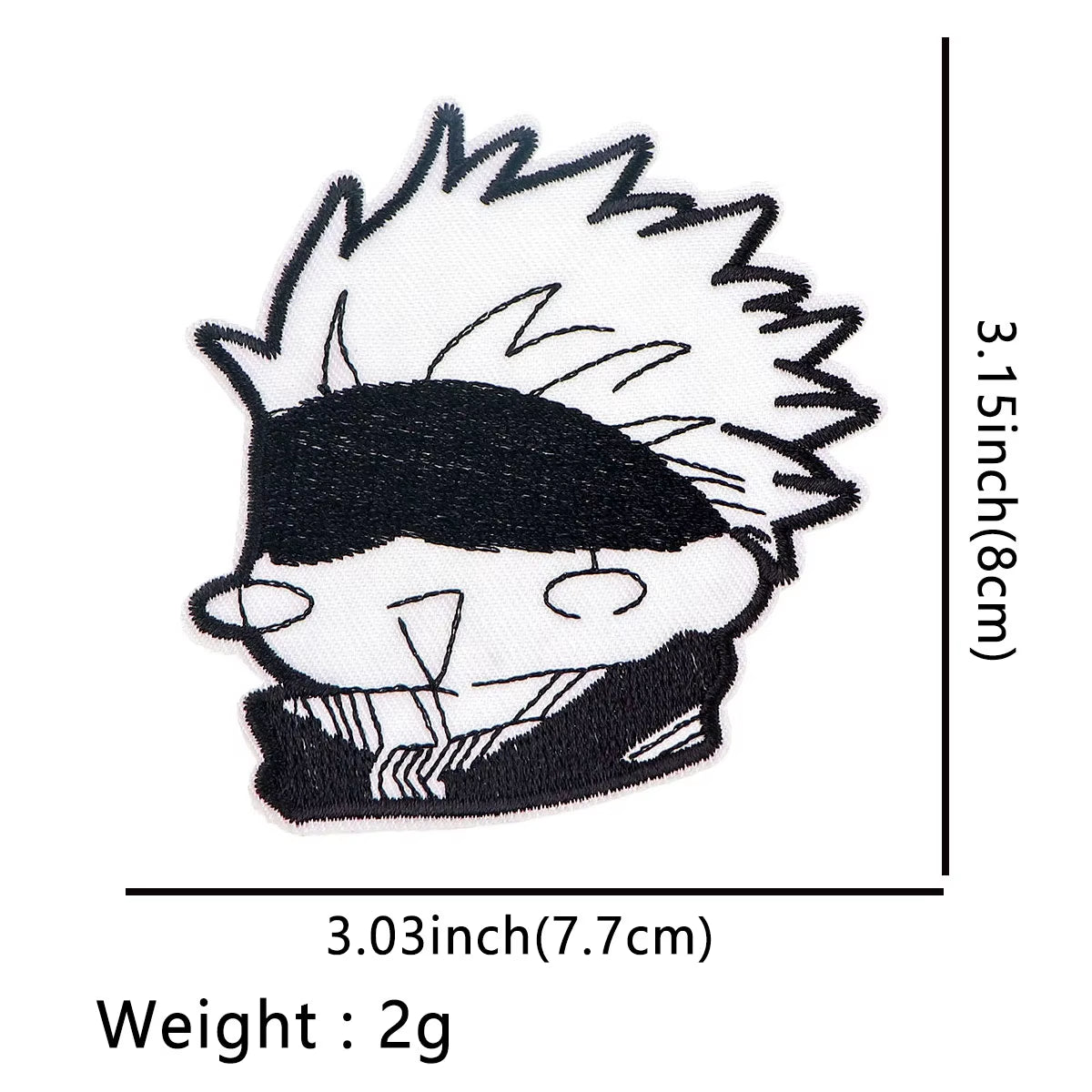 Patches for Clothing Anime Badges Embroidery Appliques Child Clothing Accessories