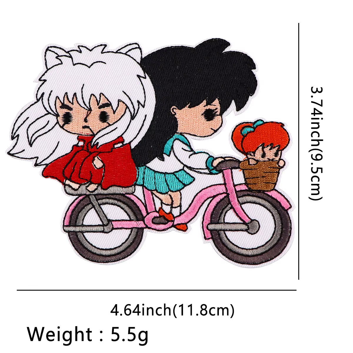 Patches for Clothing Anime Badges Embroidery Appliques Child Clothing Accessories