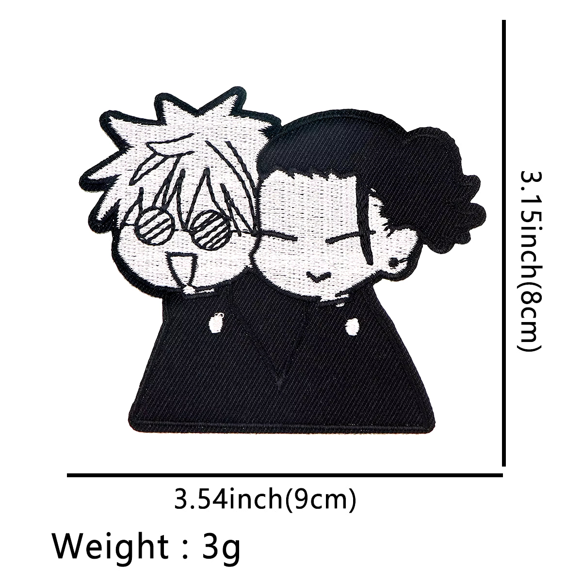 Patches for Clothing Anime Badges Embroidery Appliques Child Clothing Accessories