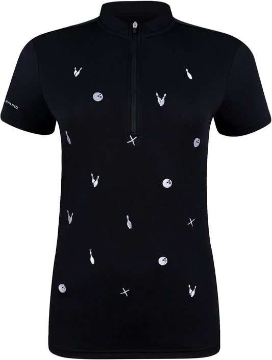 Women'S T-Shirts & Bowling Jersey - Athletic Shirts Women Tops, Short Sleeve Shirts for Women