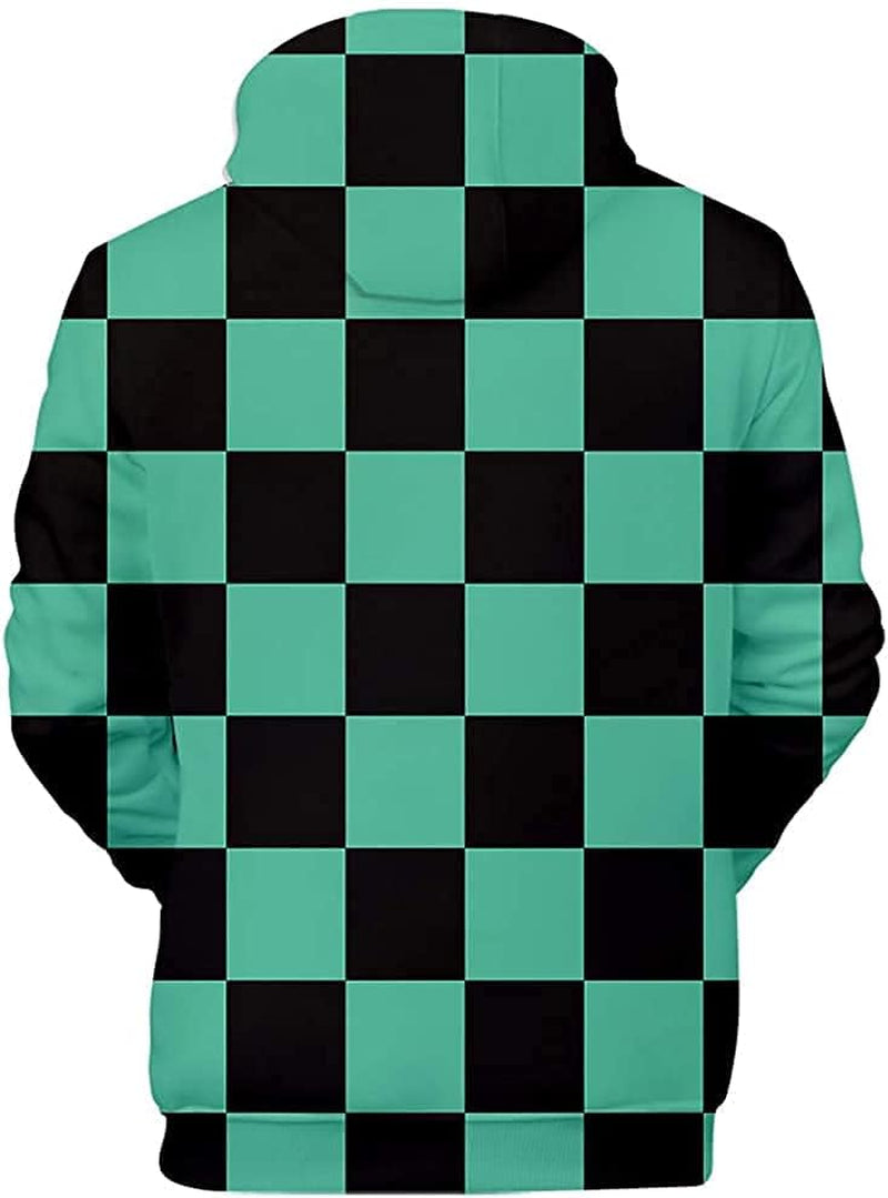 Japanese Anime Harajuku Unisex Hoodie Sweatshirt Pullover 3D Print Clothing Jacket Top (Style-01,Small,Small,)